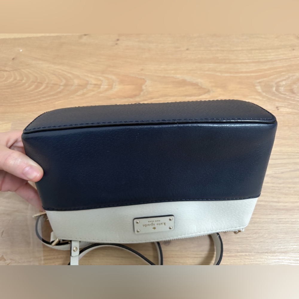 Kate Spade Grove Street Millie - Navy and White Crossbody Bag - Picture 13 of 13